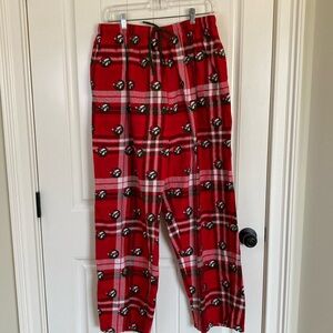 Buc-ees Unisex Christmas Flannel Pajama Lounge Pants Size 2X Red Green White